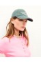 Curved Visor Cap From Future Est 2018 Washed Green | Accessories Caps