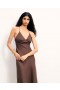 From Future Arielle Long Strap Dress Chocolate | Women Dresses