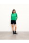 From Future Crewneck Sweater With Multicolored Stripes On The Sleeves Tropical Green | Women Summer Knits