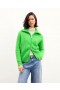 From Future Double-Way Zip Vest Sweater Disco Green | Women Summer Knits