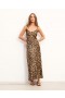 From Future Giulia Long Strap Dress Leopard | Women Dresses