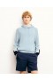 From Future Hoodie Sweater Tricolor Stripes Sleeves Grey Blue | Men Hoodies
