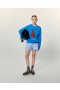 From Future Keep It Tasty Crewneck Sweater Surf Blue | Women Cashmere Crewneck Sweaters