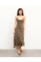 From Future Louisa Long Strap Dress Leopard | Women Dresses