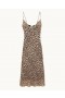 From Future Louisa Long Strap Dress Leopard | Women Dresses