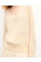 From Future Oversized V-Neck Sweater White | Women Cashmere V-Neck Sweaters