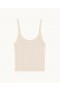 From Future Rhinestone Strap Top White | Women Summer Knits