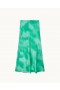 From Future Rivka Long Skirt Fuzzy Green | Women Skirts