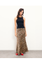 From Future Rivka Long Skirt Leopard | Women Skirts