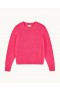 From Future Short Crewneck Sweater Sunset Pink Mln | Women Cashmere Crewneck Sweaters