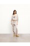 From Future Straight Joggers Multicolored Stripes Light Heather Gray | Women Joggers