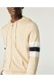 From Future Striped Hoodie Sweater Heather Beige | Men Hoodies