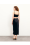 From Future Vicky Mid-Long Skirt Black | Women Skirts