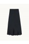 From Future Vicky Mid-Long Skirt Black | Women Skirts