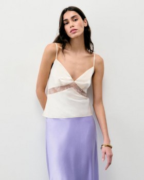 From Future Dallia Strap Top Champagne | Women Shirts, T-Shirts & Tops