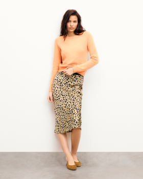 From Future Gina Mid-Length Skirt Natural Animal | Women Skirts