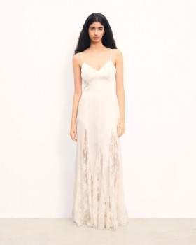 From Future Vittoria Long Strap Dress White | Women Dresses