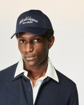 From Future World League Curved Visor Cap Navy | Accessories Caps