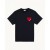 From Future Crewneck Short Sleeve Heart T-Shirt Black | Men Shirts & T-Shirts