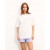 From Future Crewneck Short Sleeve T-Shirt White | Women Shirts, T-Shirts & Tops
