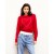 From Future Crewneck Sweater Passion Red | Women Cashmere Crewneck Sweaters