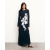 From Future Marlow Long Sleeve Long Dress Big Black Orchi | Women Dresses