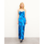 From Future Mazal Long Strap Dress Fuzzy Blue | Women Dresses