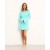 From Future Naïm Short Long Sleeve Dress Aqua Green | Women Dresses