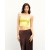 From Future Nao Strap Top Sunset Yllw Jcq | Women Shirts, T-Shirts & Tops