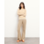 From Future Wide Two-Tone Joggers Beige | Women Joggers