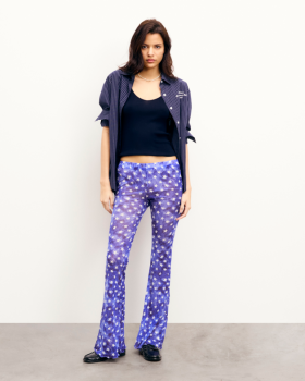  Calça Flare Future Sydney Night Glow | Calça Feminina