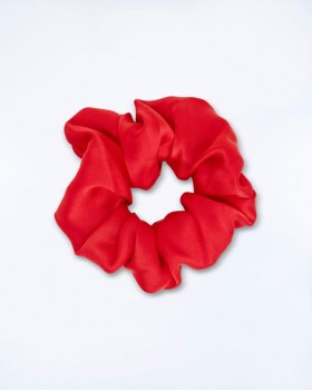 Ó Future Colette Scrunchie Dearg | Gabhálais Scrunchie