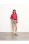  From Future Maglione girocollo rosso passione | Maglieria estiva da donna