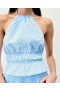  From Future Popeline Strap Top Baby Blue | Camicie, T-shirt e top da donna