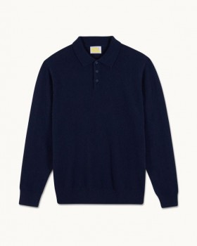 From Future Maglione a Collo Alto Blu Navy | Maglioni a Collo Alto e Polo in Cashmere da Uomo