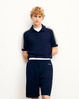  From Future Maglione a collo alto blu navy | Maglioni in lana merino da uomo