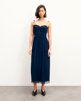 From Future Rafaella Abito lungo con spalline blu navy | Abiti da donna