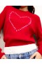 Fra Future Crewneck Genser Passion Red | Dame Kasjmir Crewneck Gensere