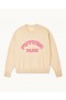  From Future Paris Crewneck Genser Lys Beige | Dame Kasjmir Crewneck Gensere