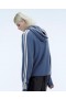 From Future Striped Hoodie Genser Storm Blue | Herre Hettegensere
