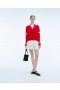  From Future Tricolor Polo Neck Genser Perfect Red | Dame Kasjmir V-hals gensere