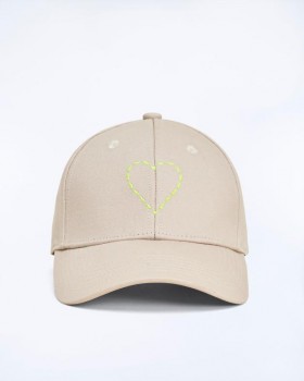  From Future Heart Curved Visor Cap Sand | Tilbehør Caps