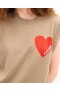  Sweter bez rękawów Future Heart w kolorze tropikalnego taupe | Letnie swetry damskie