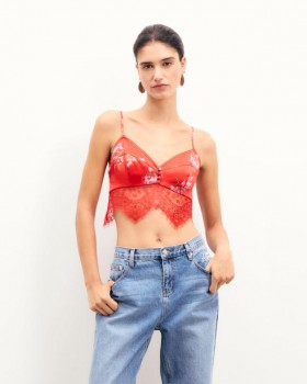  Bluzka bez ramiączek Future Levana Ruby Room | Koszule, T-shirty i topy damskie