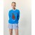  Sweter z okrągłym dekoltem w kolorze Surf Blue z kolekcji Future Keep It Tasty | Swetry damskie z kaszmiru z okrągłym dekoltem