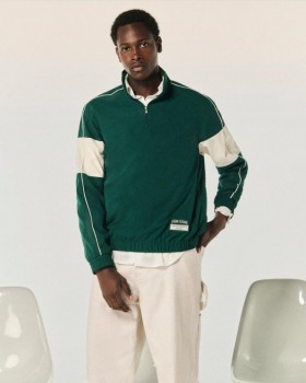 Jachetă de la Future Outerwear, verde fotbal | Paltoane și jachete pentru bărbați