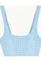  Od Future Short Rhinestone Remen Haljine Baby Blue | Ženske Haljine