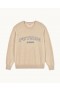  Från Future Future Paris Crewneck-tröja Ljungbeige | Herr Cashmere Crewneck-tröjor