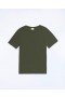  From Future Plain Crewneck T-shirt Khaki | Herrskjortor & T-shirts