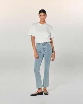  Från Future Jude Jeans Bootcut Ljusblå | Damjeans